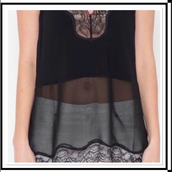 🌷🌷Black Lace Cami Top - Picture 3 of 3